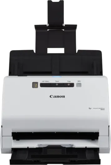 Scanner R40 imageFORMULA Scanner de Documents (Recto Verso, 600 DPI, scanning Couleur, Logiciel CaptureOnTouch, Twain Driver, Logiciel Readiris PDF, Logiciel Cardiris Business Card) Blanc