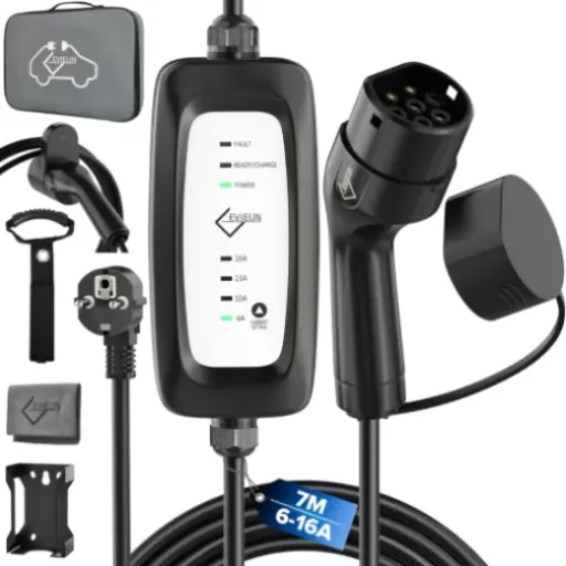 Avis EVIEUN 3,6 kW 7 m : le chargeur portable Type 2 qui veut remplacer celui du constructeur