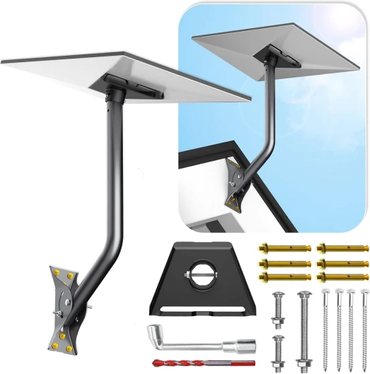 Support Starlink Gen 3, kit de montage Starlink réglable compatible avec l'antenne parabolique standard V3 Starlink, support mural/support de toit Starlink, Starlink Gen 3 Mount