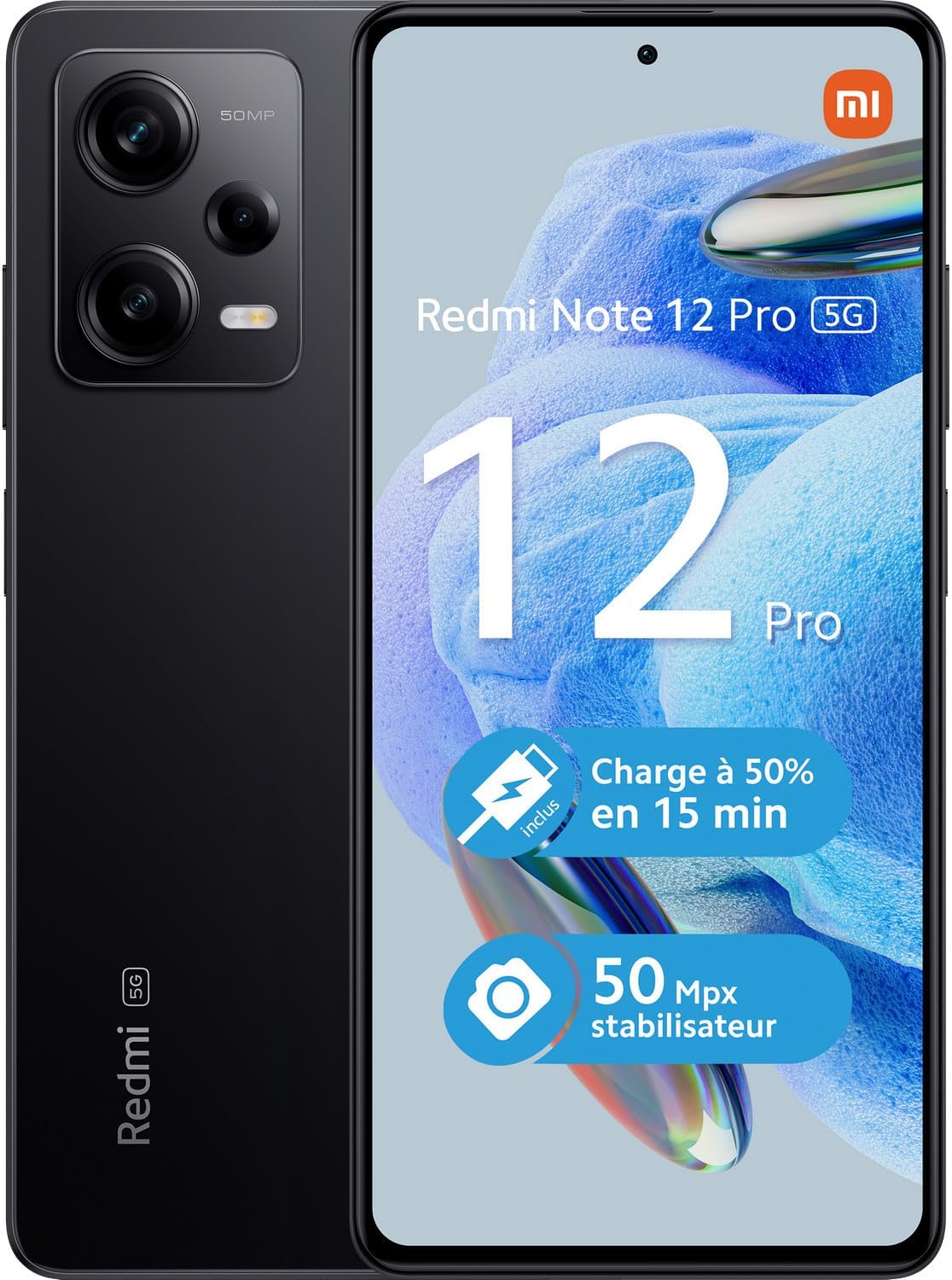 Redmi Note 12 Pro 5G 6GB RAM 128GB Midnight Black