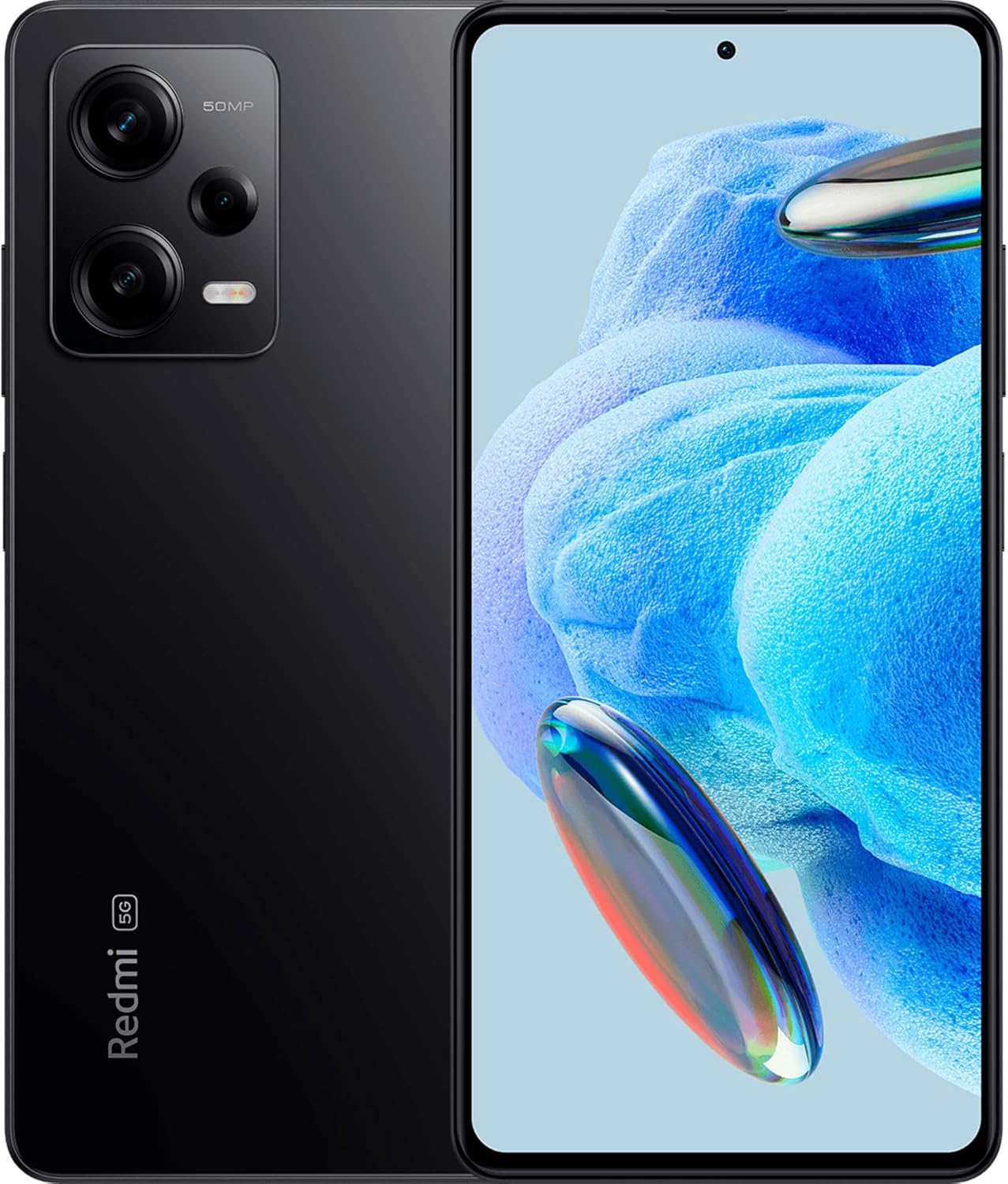 Redmi Note 12 Pro 5G Noir Minuit - 8Go RAM 256Go ROM [Version Globale]