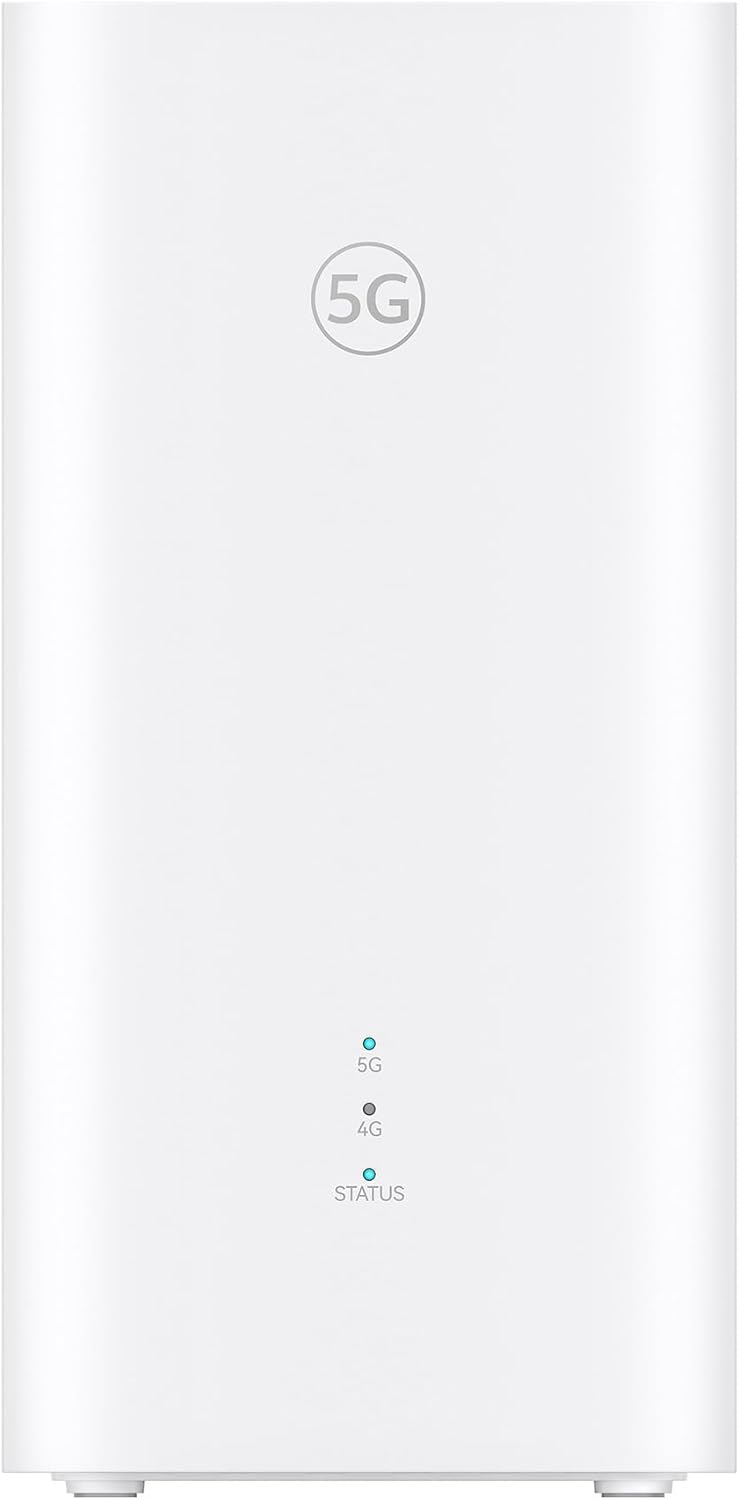 CPE 5s 5G, H153, SIM de routeur 5G, Wi-FI 6 AX3000, DL 3 600 Mbit/s/UL 500 Mbit/s, Antenne à Gain élevé 9 dBi, Port LAN/WAN, Diagnostic Wi-FI visualisé, Haut débit Mesh+ à Domicile