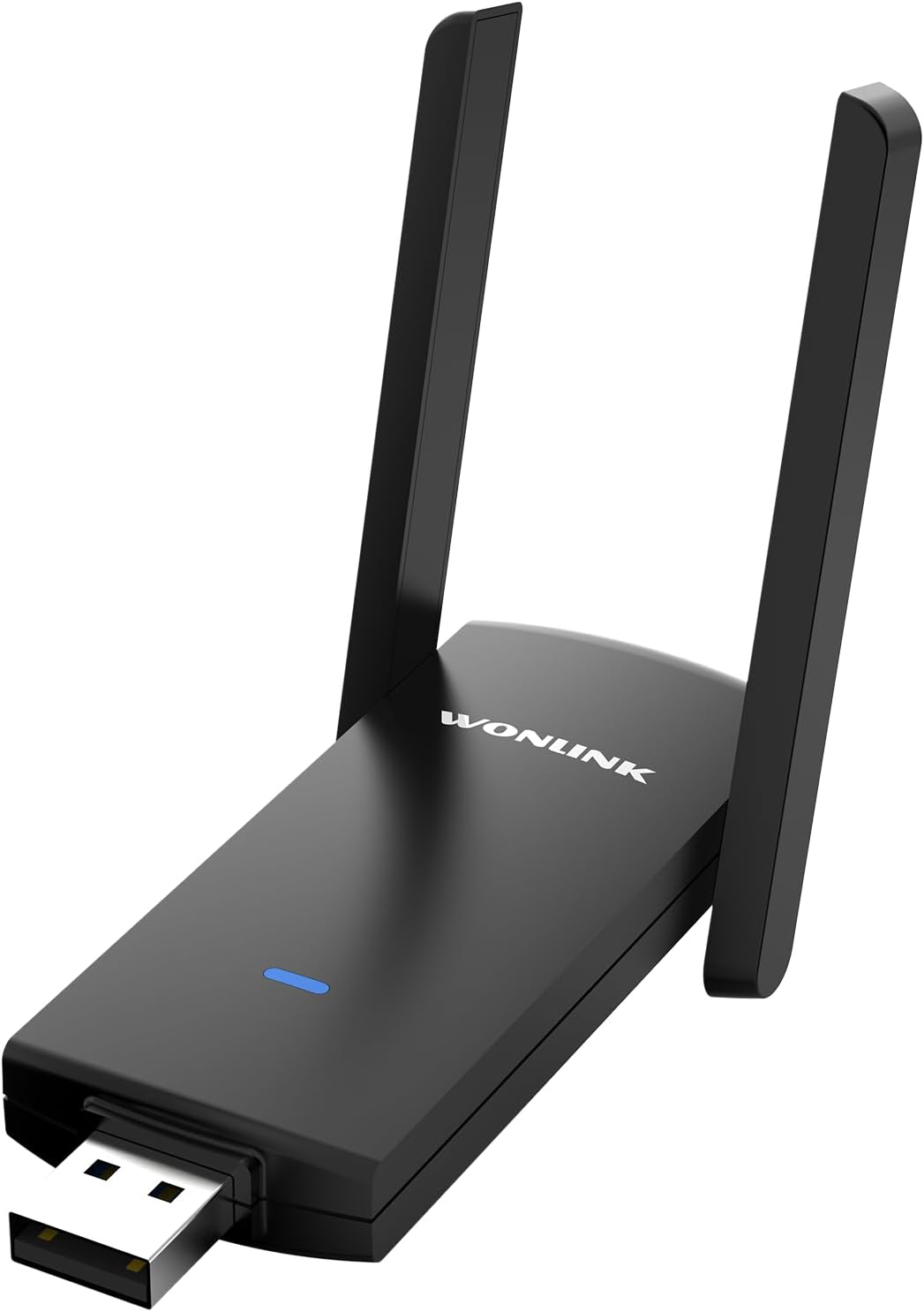 Clé WiFi Puissante AC1300 Mbps Double Bande Adaptateurs USB WiFi 2.4G / 5GHz Antenne WiFi, Dongle WiFi Clé USB WiFi Compatible avec Windows 8/8.1/10 /11