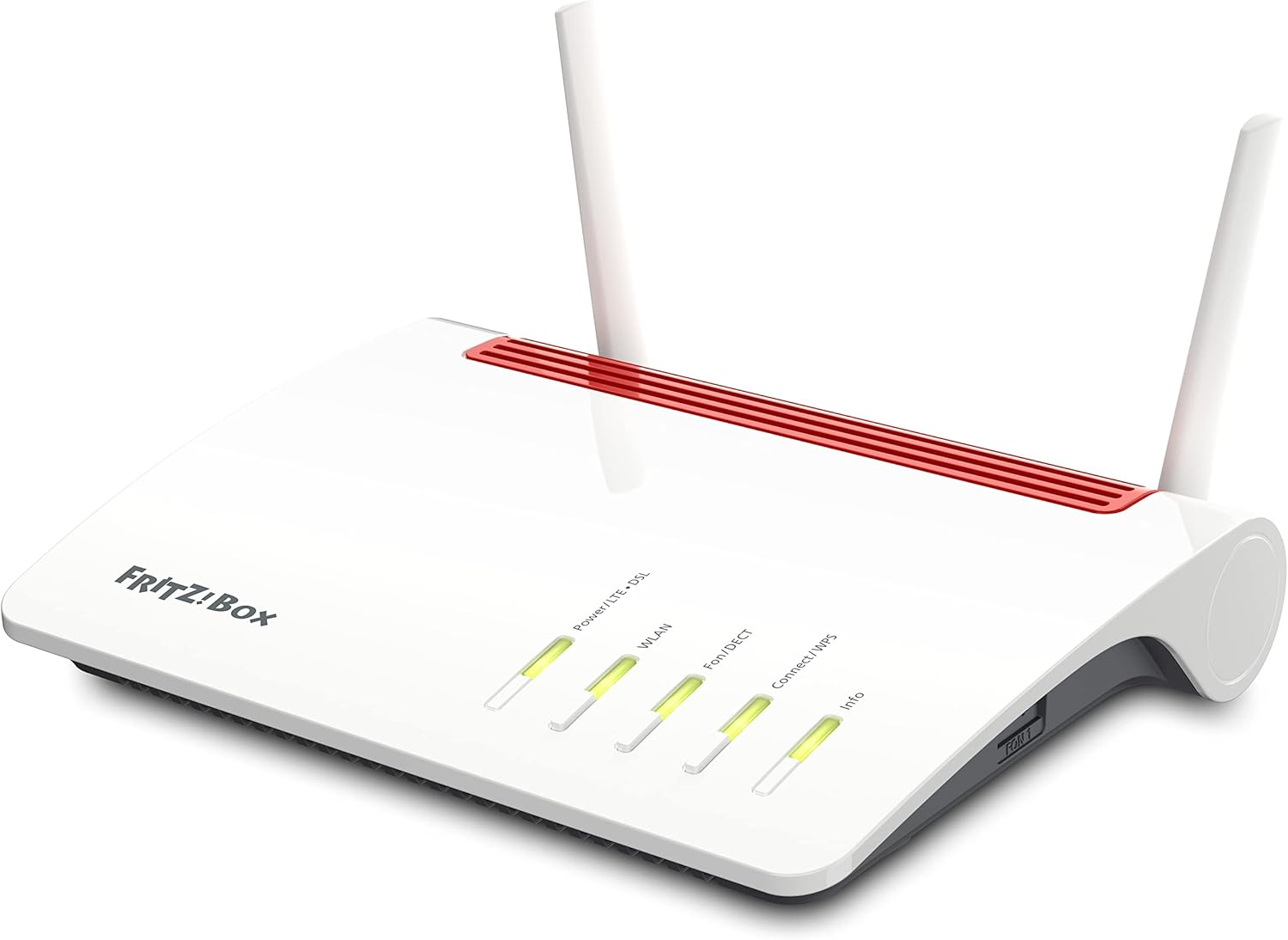 AVM FRITZ!Box 6890 LTE, Routeur LTE et DSL (jusqu'à 300 Mbps, Wi-Fi AC+N jusqu'à 1 733 Mbps (5 GHz) et 800 Mbps (2,4 GHz), 4 ports LAN Gigabit)