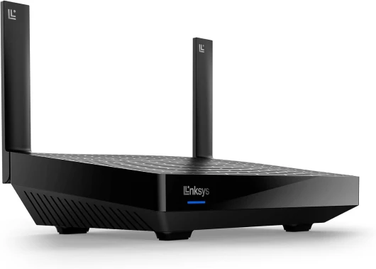 Routeur WiFi 6 Mesh Double Bande Hydra 6 (AX3000) - Jeux sans Fil Jusqu’à 3 Gbit/s, pour Plus de 25 appareils et portée 185 m2 Fonctionne avec Le système WiFi Linksys, MR2000-KE