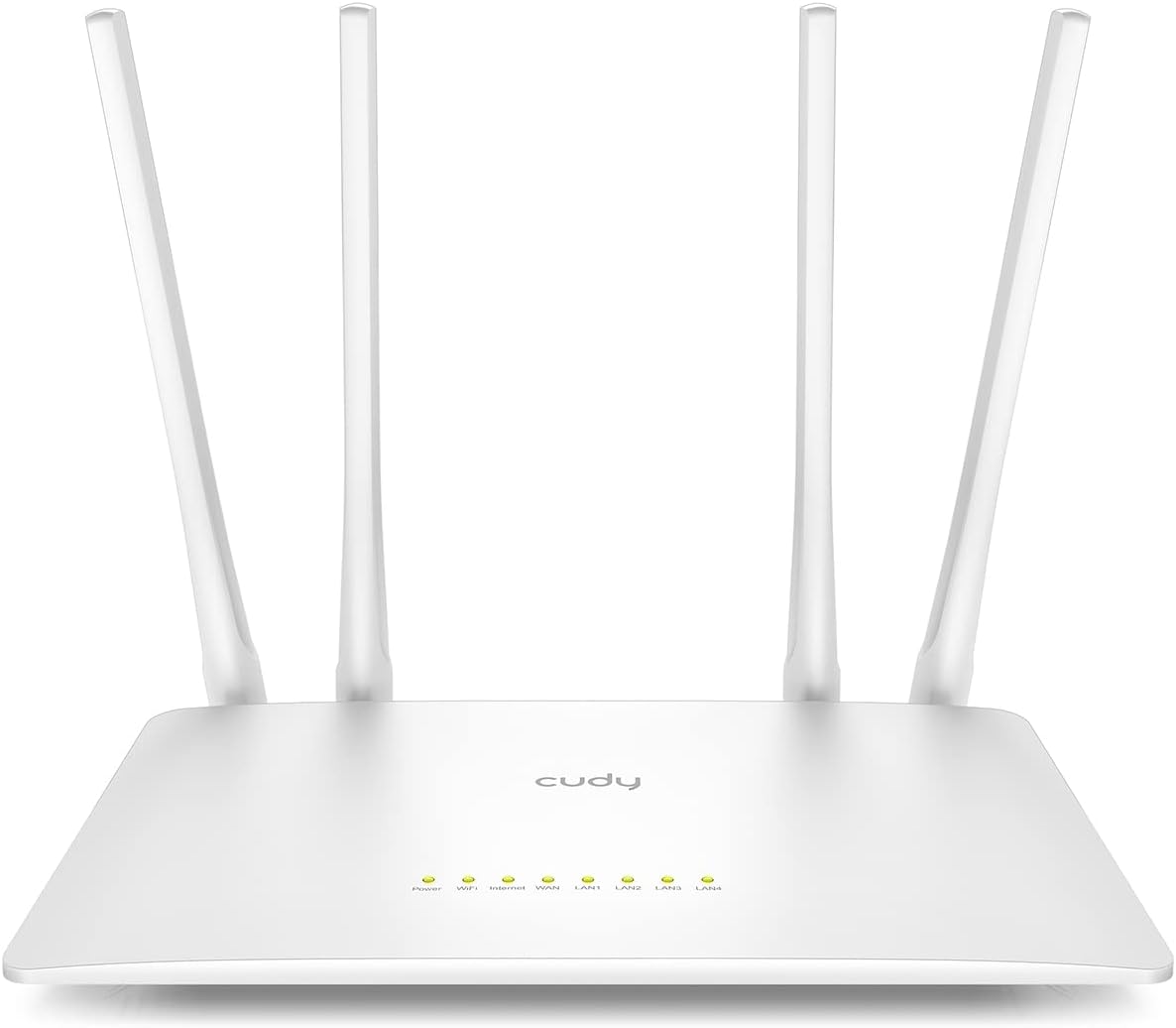 Routeur WiFi Intelligent AC1200, Extender WiFi, Point d'accès sans Fil, WISP, Routeur Internet sans Fil bi-Bande 5 GHz, LAN 10/100Mbps, Antennes 5 dBi, VPN, WiFi invité, Mode AP, WR1200