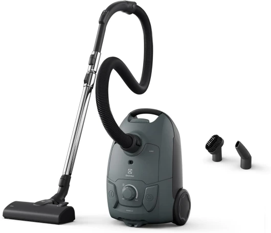Clean 500 Aspirateur avec Sac Puissant EB51C1OG, Compact, léger, éco Responsible, Suceur Combiné Lisse, Maniabilité Facile, Contrôle Manuel de la Puissance, Taille compacte, Vert océan Vert Océan Clean 500