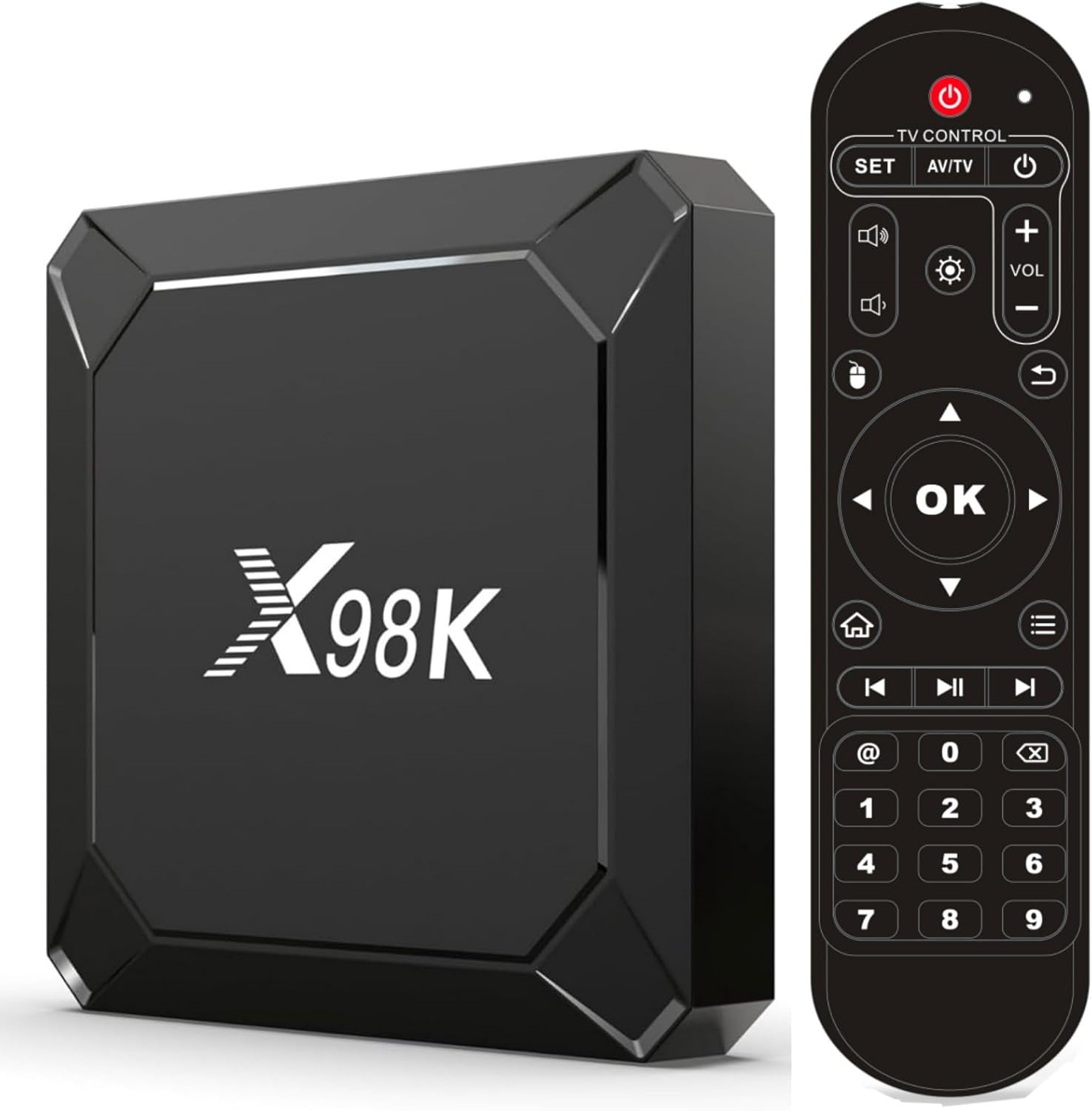 Boîtier TV Android 13.0, Android TV Box 4GB RAM 32GB ROM RK3528A CPU Quad Core Arm Cortex A53, Android Box Support 2.4/5.0GHz WiFi6 BT5.X 4K 100M Ethernet USB 3.0/2.0 TV Box Android