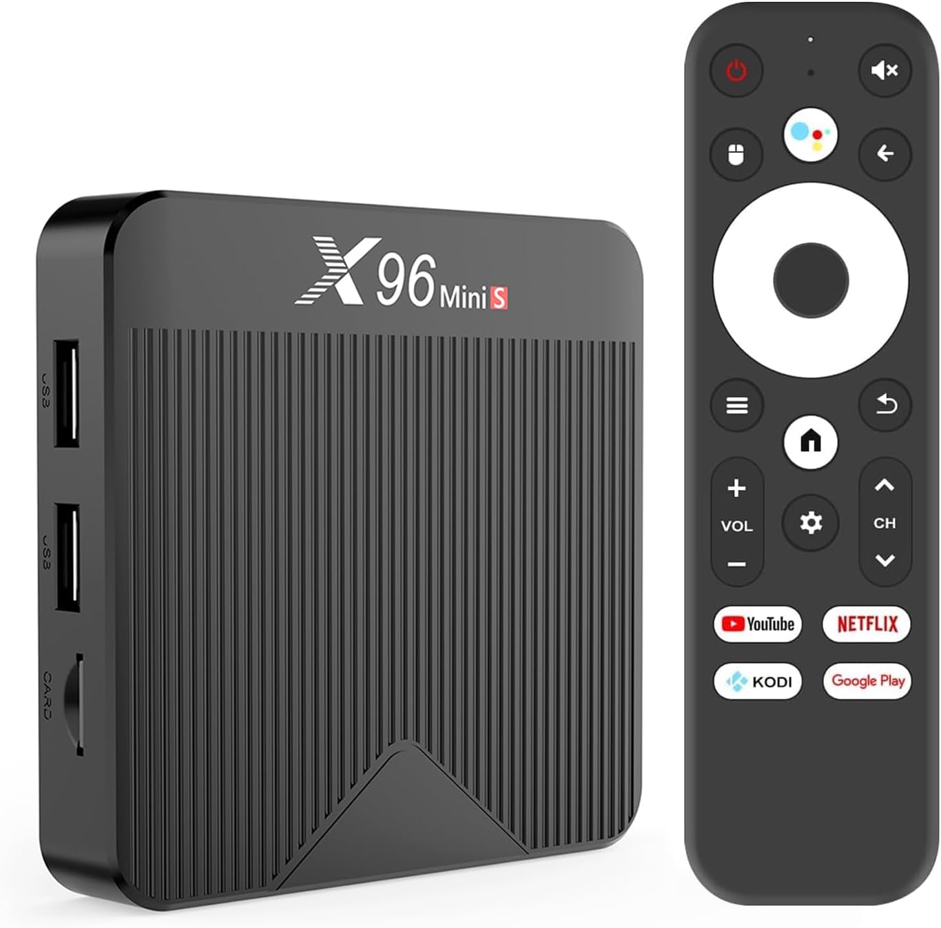 Lecteur Multimédia de Diffusion en continu Android 10.0/Boîte TV 4K avec Allwinner H313 Quad-Core chipset 2GB/16GB, 5.8GWiFi,4K HD,H.265 by puersit