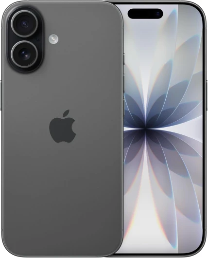 IPhone 17 256 Go : Écran 6,3 Pouces, Puce A19, Caméra Avant Center Stage, Meilleure résistance aux Rayures, Autonomie d’Une journée ; Noir Noir 256 Go