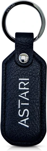 ASTARI® Achille Porte-clés de paiement sans contact Carte de visite numérique NFC Portable Gadget Porte-clés sans charge Étanche Unisexe Portable Porte-clés Smart, Noir , taille unique