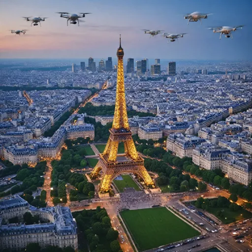 L'essor du transport et de la logistique par drone à Paris