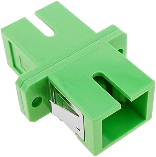 Adaptateur/Coupleur pour Fibres optiques SC/APC Monomode Simplex, Télévision, Lot de 1