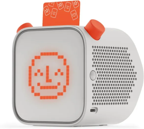 Yoto Player (3ème Génération) Boîte à Histoires, Enceinte Bluetooth, Livres Audio Enfant, Musique, podcasts, Sons pour s'endormir, conteuse veilleuse, Horloge pédagogique, thermomètre, réveil