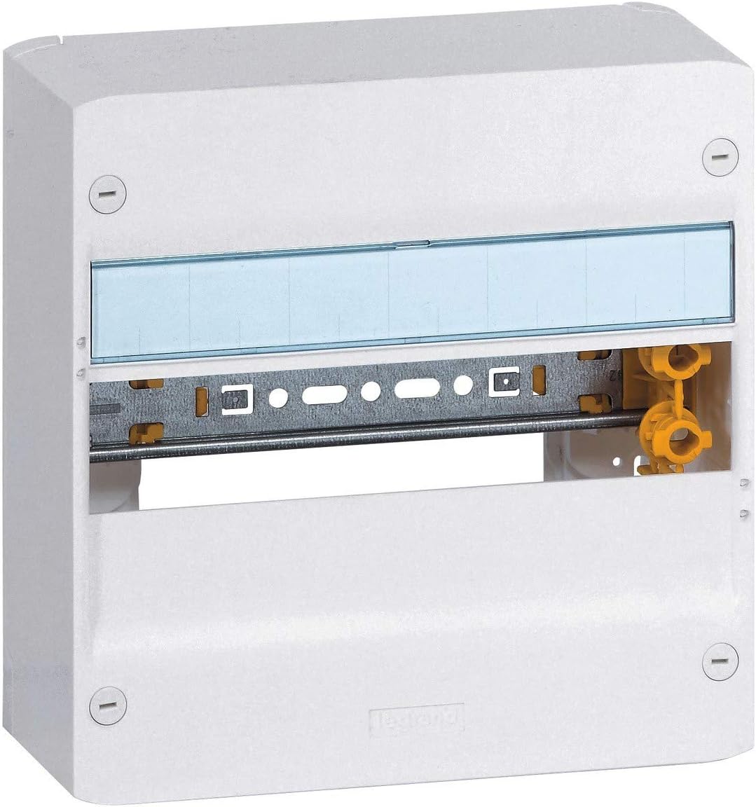 Tableau Électrique 1 Rangée/13 Modules Drivia - Tableau Électrique Nu avec Borniers - 250 x 250 x 103,5 mm - Fabriqué En France - Blanc 1 rangée 13 modules