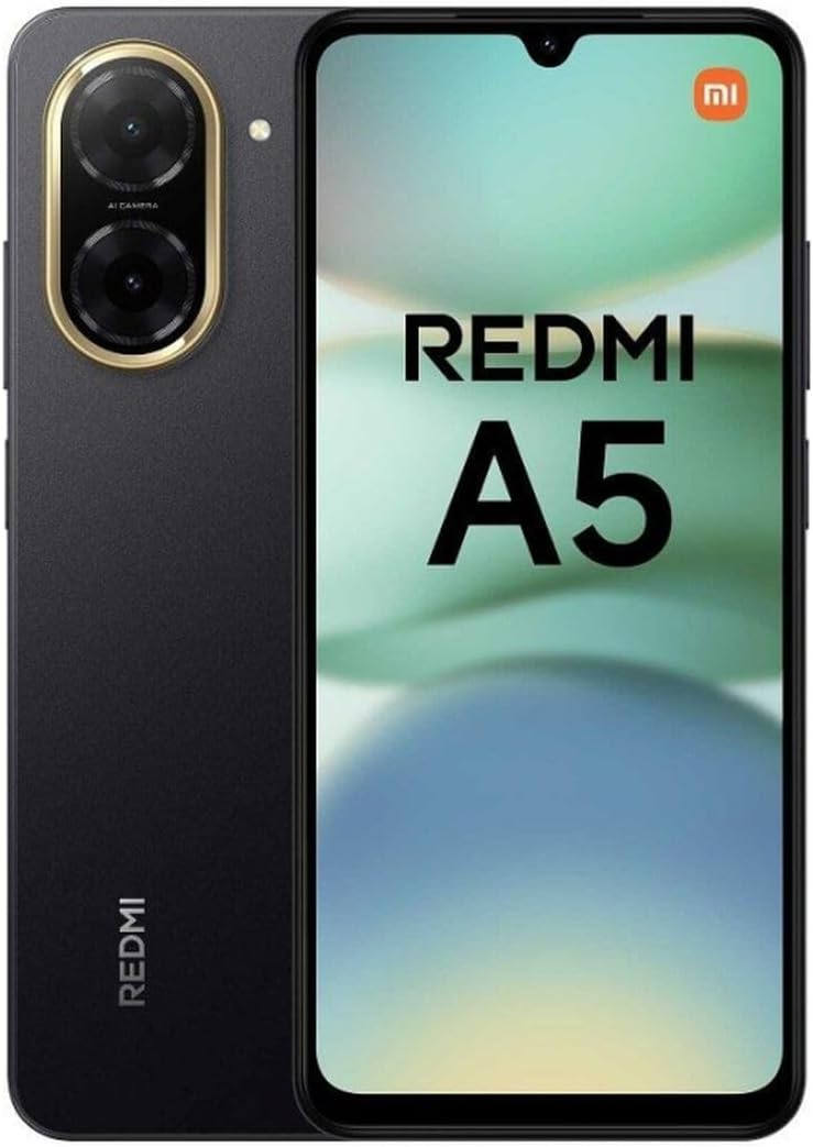 Redmi A5 Smartphone 6.88" 3GB/64GB Dual SIM 4G 5200mAh 15W Negro