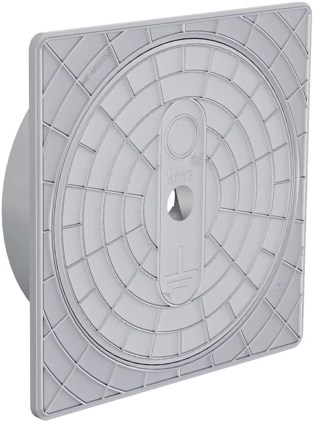 RASMACOR - Couvercle de regard AR25256 - Regard de visite - Dimensions : 250 x 250 x 61 mm - Sans halogène - Installation encastrée