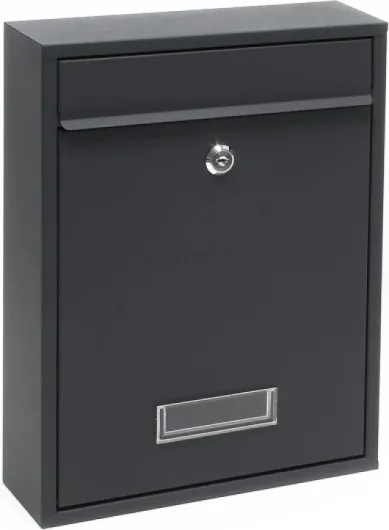 Kippen 10005AN Boîte aux lettres modèle "MAIL" Anthracite Unique