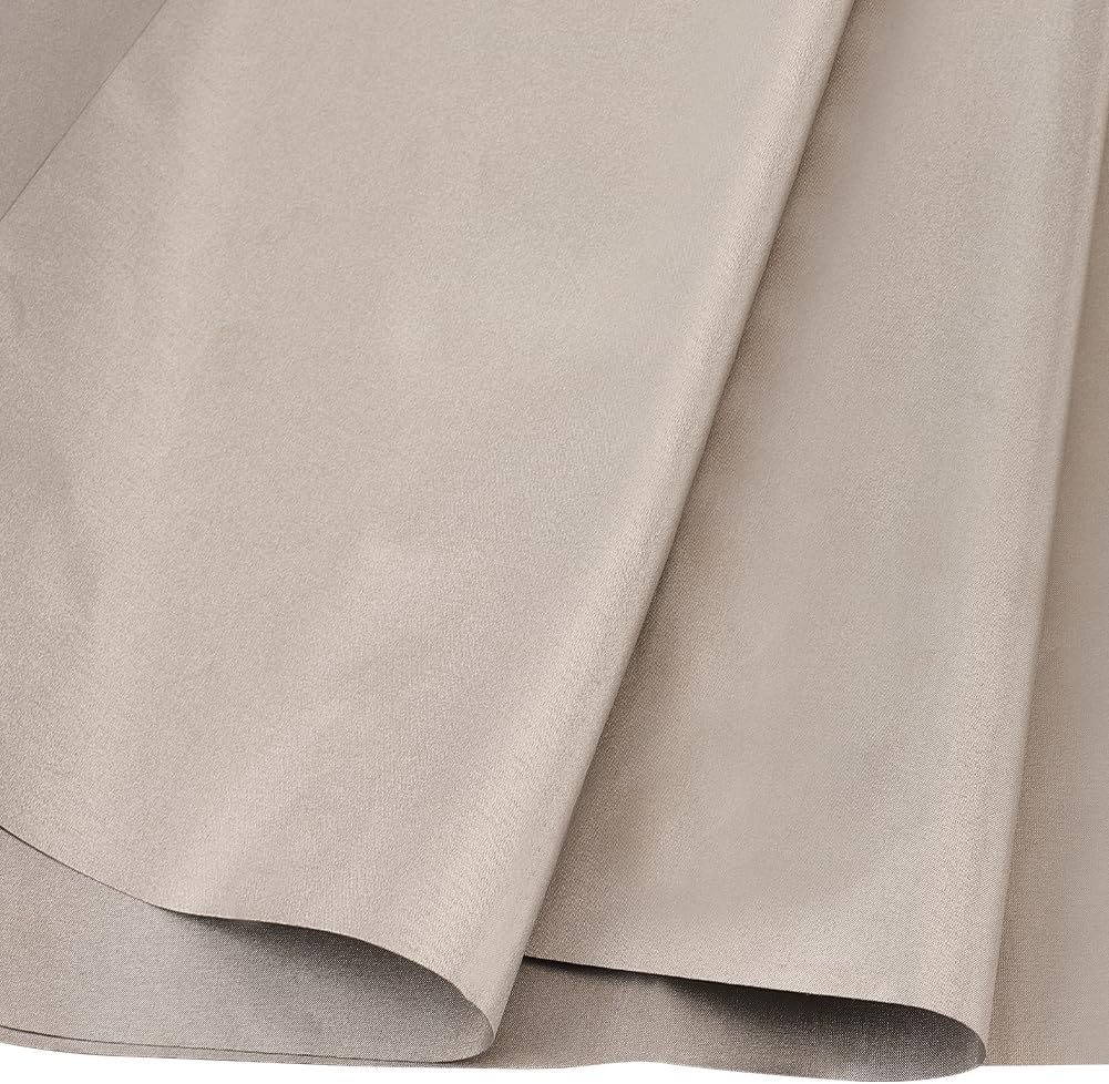 Tissu de Protection EMF Faraday 138 * 51cm Uni EMI Blindage RF et RFID Cage de Faraday en Tissu Nickel Cuivre Boîtier de Protection sans Fil pour Wi FI et Protection RFID Gris Clair 138 * 51cm Gris Clair