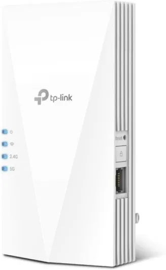 TP-Link Répéteur WiFi 6 RE700X, Amplificateur WiFi AX3000 Mbps, Port Ethernet Gigabit, Couvre jusqu'à 150 m², Repeteur WiFi Puissant, Compatible avec Les Box Internet, Profitez sans Changer Votre Box Répéteur WiFi 6 AX3000