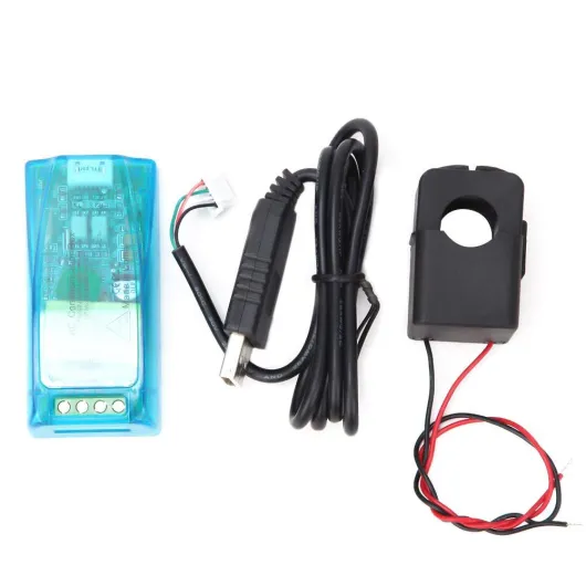 Module de communication, module de communication de surveillance de l'alimentation PZEM-004T avec boîtier PC Software Inductance mutuelle(100A + CT)