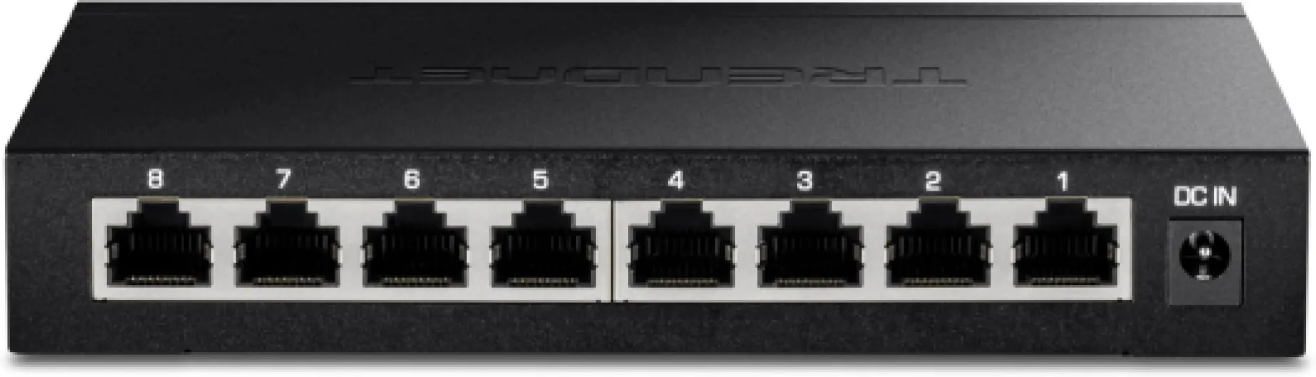 , TEG-S380, Commutateur de Jeu Non géré Multi-gigabit 8 Ports 2,5 Gbit/s, 8 Ports 2,5 GBASE-T, répartiteur Ethernet, Noir 2.5G