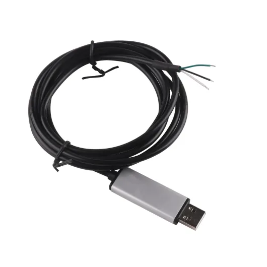Câble convertisseur USB vers série RS485, puce FT232RL RS 485 en aluminium USB 3 broches 3Din câble de programmation dénudé