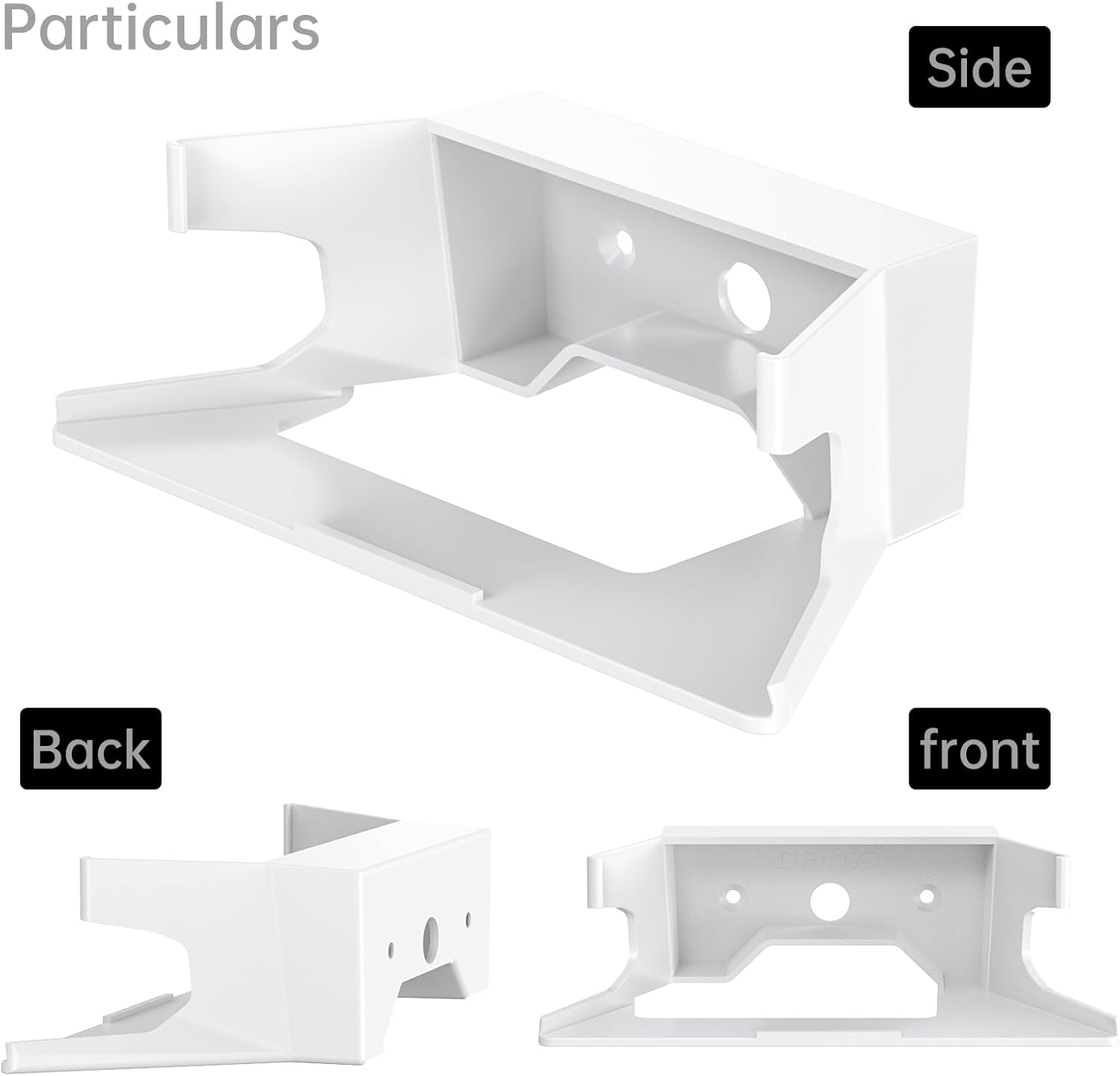 EDUP HOME Support StarLink, kit Internet Star Link Supports Satellite Stabilité du Support Support Mural ABS Protection du routeur pour routeur maillé StarLink V2 Routeur maillé Starlink V2 Halterung