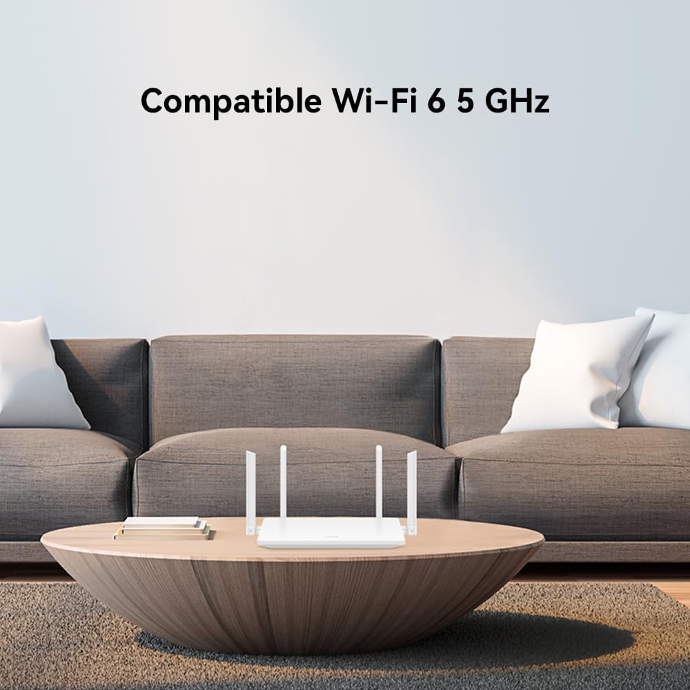 WiFi AX2 New, Routeur sans Fil Gigabit Wi-FI 6 AX1500 Dual Band, sécurité HomeSec™, idéal pour Le Gaming Xbox/PS4/Steam et 4K, Plug and Play, exclusivité Amazon WiFi6 AX2- AX1500