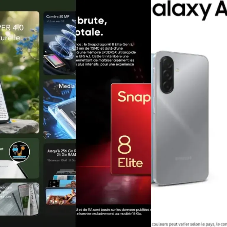 4 meilleurs smartphones  avec grands écrans : notre comparatif (2026)