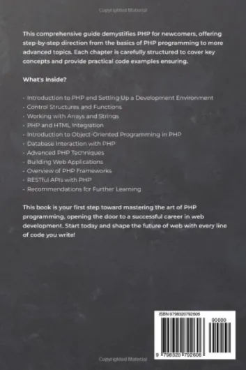 PHP Programming for Beginners: Navigate from Basics to Practice with Confidence