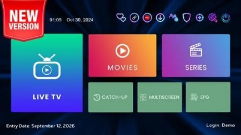 Smarters Pro 12 Mois Compatible avec Android, boîtier TV et téléphone