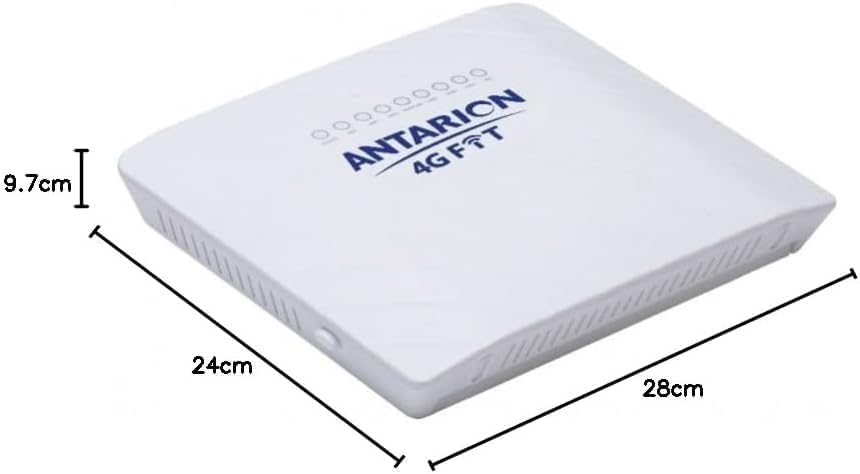 Antenne 4G LTE Longue portée avec routeur FIT Blanche