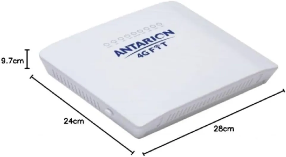 Antenne 4G LTE Longue portée avec routeur FIT Blanche