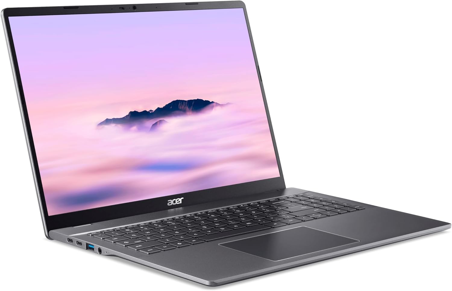 Chromebook Plus 516, 16 Pouces WUXGA, Intel Core 5 120U, 8 Go RAM, 512 Go SSD, Intel Graphics, Chrome OS, Gris