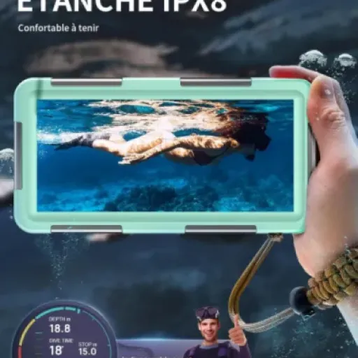 Test Lanhiem Pochette Étanche 15M : la housse de plongée qui fait (presque) oublier la GoPro