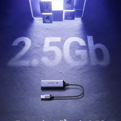 Test UGREEN 2.5G USB 3.0 vers RJ45 : l’adaptateur réseau simple qui booste ton débit filaire