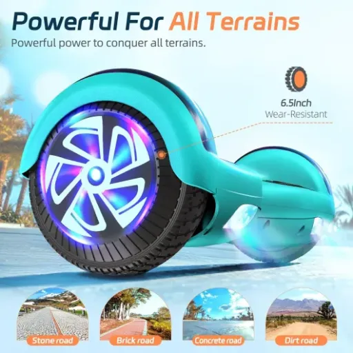 Test Hoverboard SISIGAD 6,5 pouces : un jouet sympa, mais pas vraiment tout-terrain