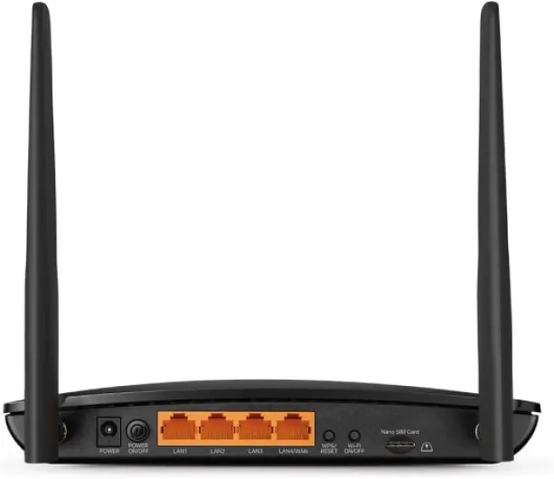 TP-Link Box, Routeur 4G+ LTE Cat.6 300 Mbps WiFi AC 1200 Mbps, 2 x SMA pour Antenne Externe, 4 Ports RJ45 Gigabit, Amovibles, OneMesh, Modem Carte SIM pour Tout Opérateur, Archer MR500 4G+-AC1200 Mbps