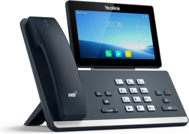 SIP-T58W Pro Téléphone VoIP avec Interface Bluetooth avec Affichage du numéro d'appel