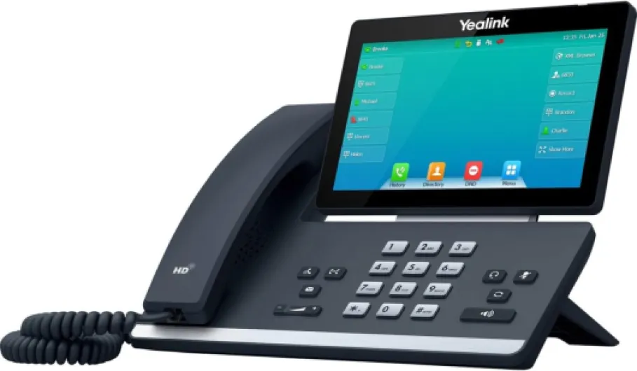 SIP-T57W téléphone fixe Gris Wifi Unique