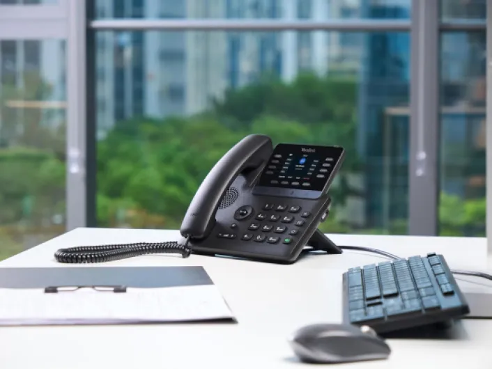 SIP-T73W - Téléphone IP avec WiFi et Bluetooth - Noir