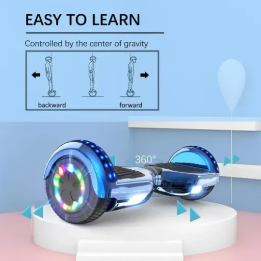 Test RCB Hoverboard 6,5" : un jouet fun pour les kids, utilisable aussi par les adultes