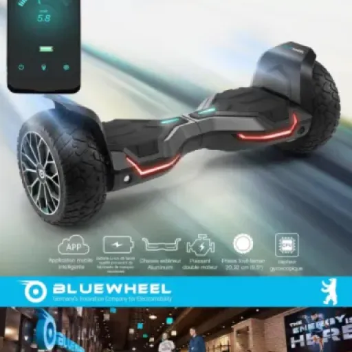 Test Gyropode Bluewheel HX510 8,5" : un hoverboard sérieux mais pas parfait