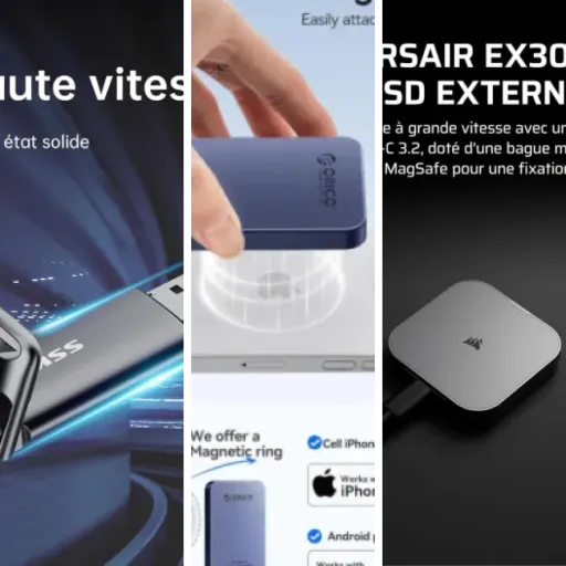 Guide d'achat : les 6 meilleurs disques SSD externes (mai 2026)