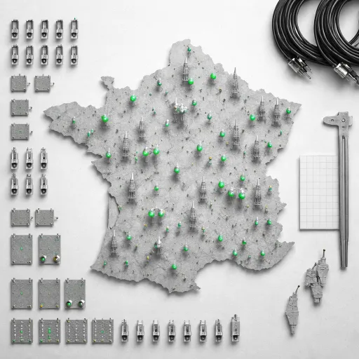 55 000 antennes 5G en France : l'ARCEP ouvre le chantier des cartes de couverture réelle