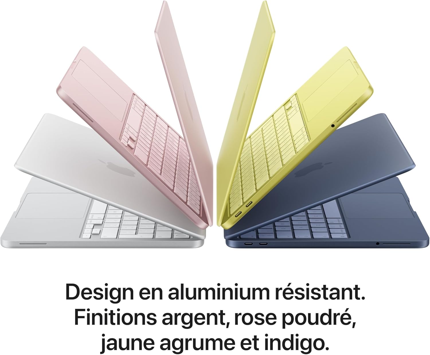 MacBook Neo 13″ 2026 Portable avec Puce A18 Pro : Conçu pour l’IA et Apple Intelligence, écran Liquid Retina, mémoire unifiée 8 Go, SSD 256 Go, Caméra FaceTime HD 1080p ; Argent 256 Go Argent MacBook Neo pas d'adaptateur secteur