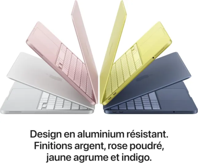 MacBook Neo 13″ 2026 Portable avec Puce A18 Pro : Conçu pour l’IA et Apple Intelligence, écran Liquid Retina, mémoire unifiée 8 Go, SSD 256 Go, Caméra FaceTime HD 1080p ; Argent 256 Go Argent MacBook Neo pas d'adaptateur secteur