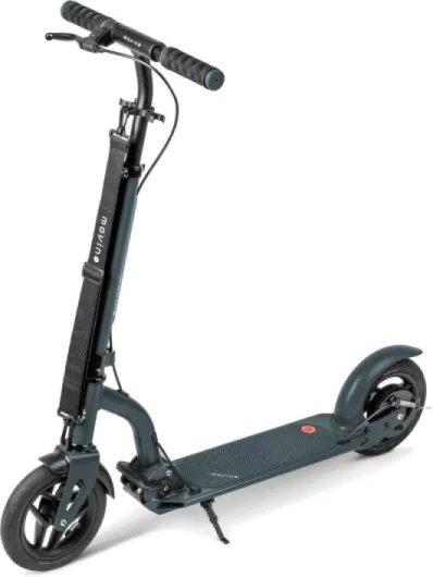 Trottinette Adulte Pliable - Scooter pour Adolescents et Adultes - Large Plateforme Antidérapante - Grandes Roues - Guidon Réglable en Hauteur - Air Vert