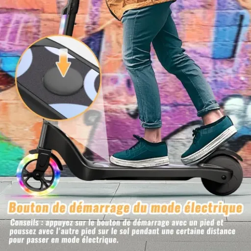 Test TST Trottinette Electrique Enfant : une petite électrique sympa mais à utiliser avec des limites